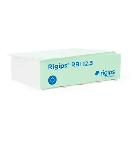 PLOČA GIPSANA RIGIPS RBI  VLAGOOTP. 12,5mm x1250x2000