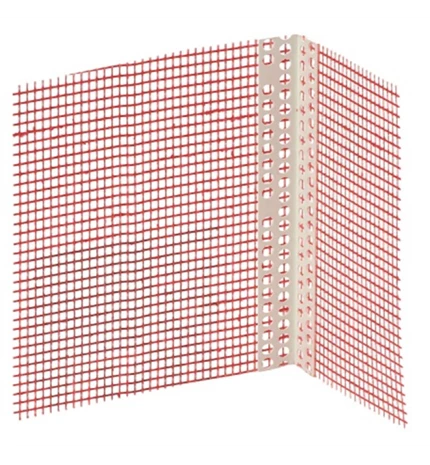 PROFIL PVC KUTNI S MREŽICOM BAUMIT 10X15/2,5 m