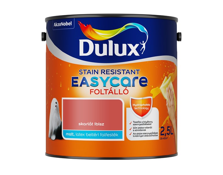BOJA DULUX EASYCARE EXEMPLARY RED 2,5 L