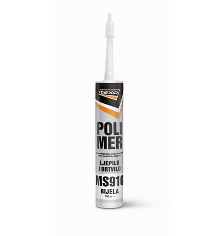 LJEPILO-BRTVILO TEXO POLIMER MS910 BIJELA 290 ml