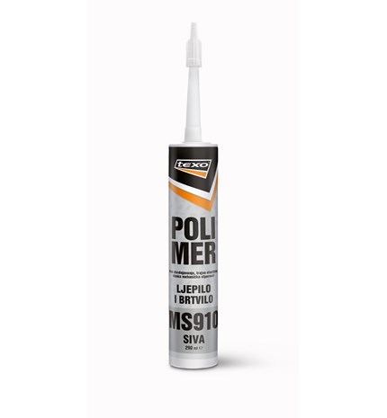 LJEPILO-BRTVILO TEXO POLIMER MS910 SIVA 290 ml