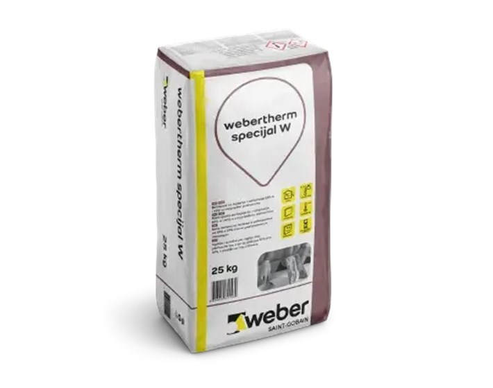LJEPILO FASADNO SPECIJAL W ZA STIROPOR WEBER 25 KG