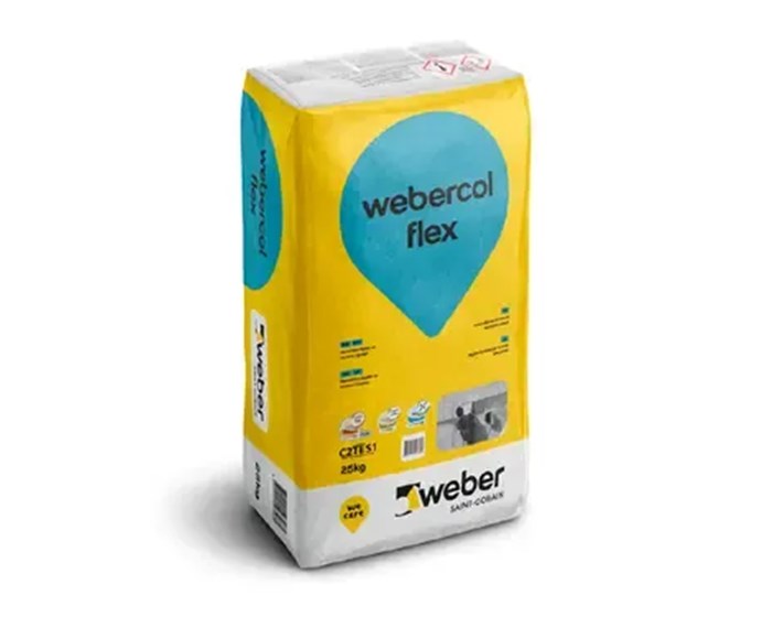 LJEPILO FLEKSIBILNO ZA PLOČICE WEBERCOL FLEX C2TES1 25 KG