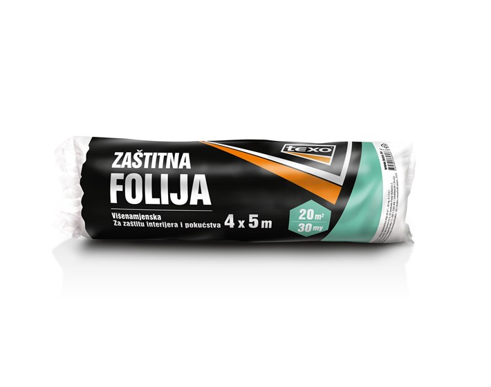 FOLIJA ZAŠTITNA 20m2 30my TEXO