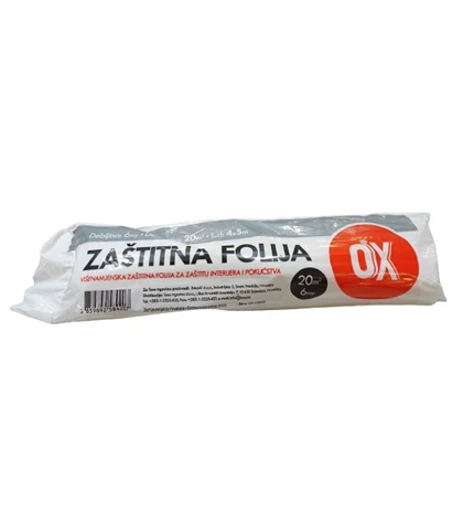 FOLIJA ZAŠTITNA 20m2 OX-6MY
