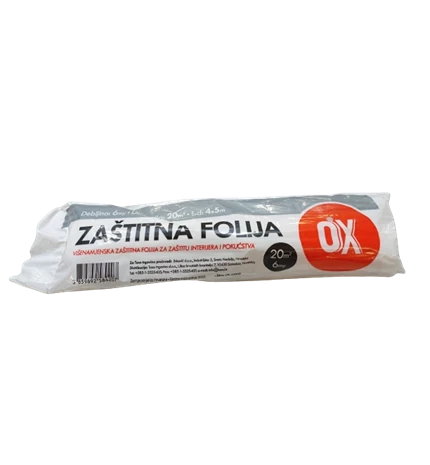 FOLIJA ZAŠTITNA 20m2 OX-6MY