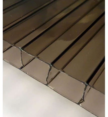 PLOČA POLIKARBONAT 1UV 10MM BRONCA 6000X2100MM