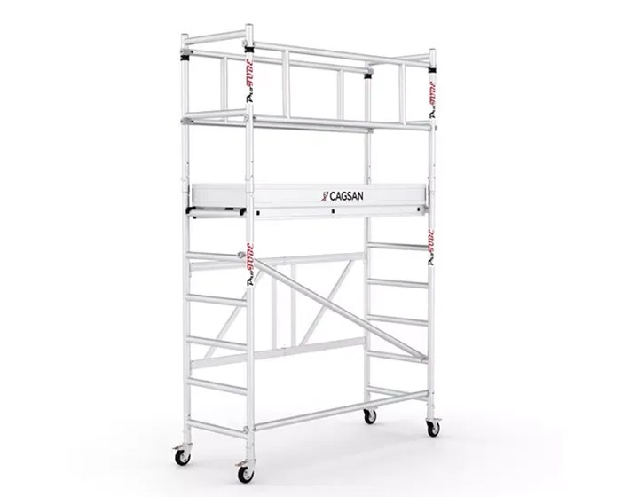 SKELA ALU PROTUBE 60x180cm VISINE 2,75 m