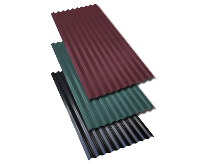 PLOČA VALOVITA GUTTAPRAL EVO CRNA RAL 9011 2000X950 mm