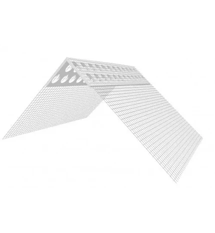 PROFIL PVC KUTNIK SA MREŽICOM 10x15x250 - IPEDA 2,5 m - CRVENI