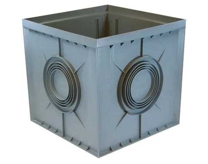 ŠAHT SA DNOM 40x40 PVC BEZ POKLOPCA