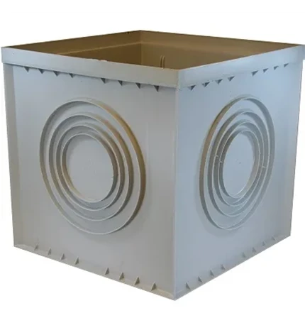 ŠAHT SA DNOM 55x55 PVC BEZ POKLOPCA