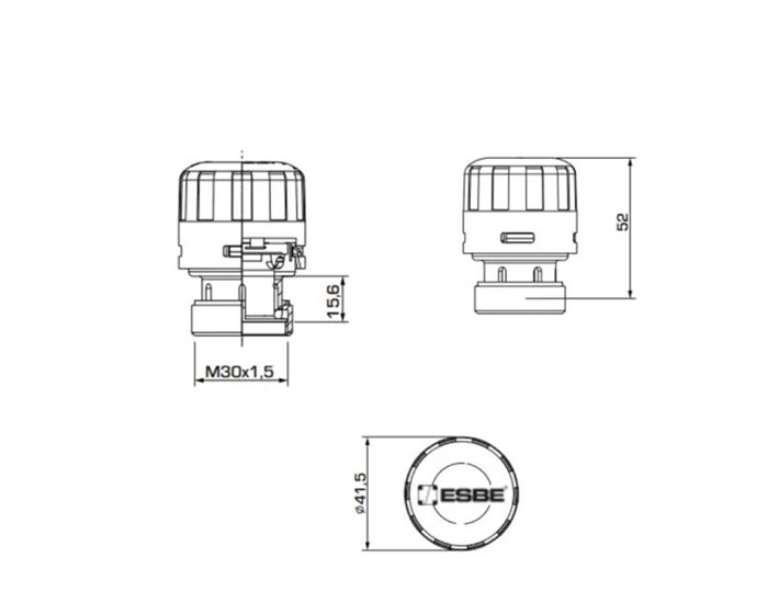 MOTOR ALG 434 230V ESBE ZA VENTIL VENTILOKONVEKTORA