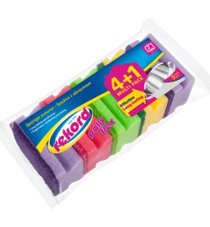 SPUŽVA POLLY-FLEX MEDIUM 4+1 GRATIS