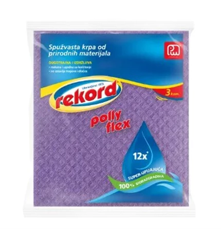 SPUŽVA POLLY-FLEX SPUŽVASTA KRPA 3kom