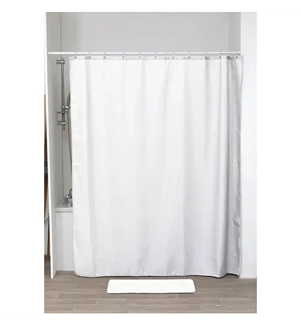 ZAVJESA ZA KADU DIAMOND 180X200 POLIESTER BIJELA TENDANCE