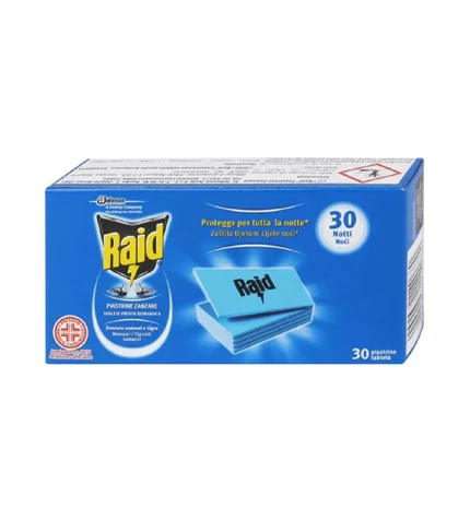TABLETE LAMINIRANE ZA ELEK. APARAT RAID 30/1