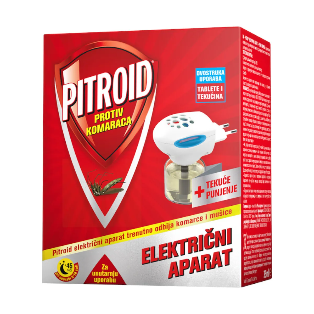 PITROID EL. APARAT +TEKUĆE PUNJENJE