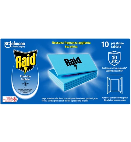 TABLETE LAMINIRANE RAID ZA EL.AP. 10/1