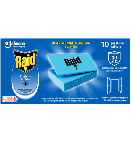 TABLETE LAMINIRANE RAID ZA EL.AP. 10/1