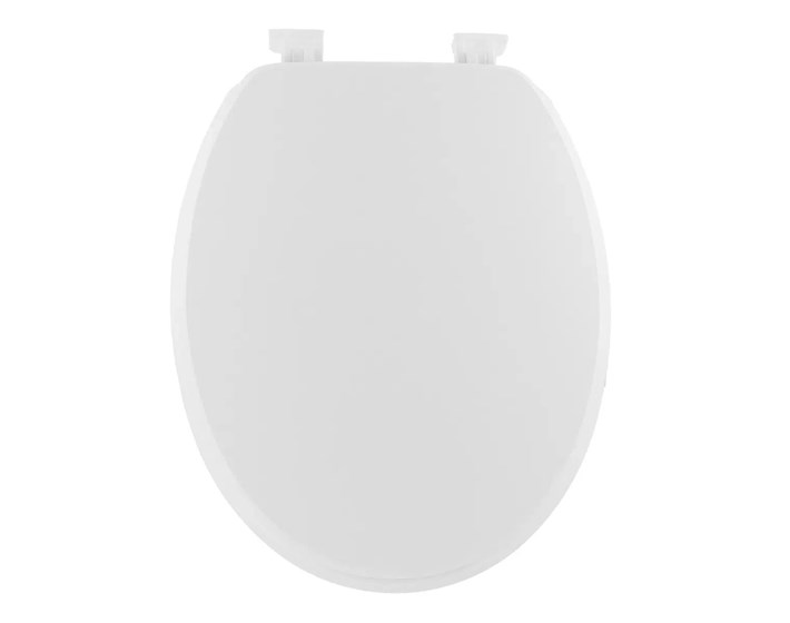 DASKA ZA WC ŠKOLJKU BIJELA MDF PLASTIČNI OKOVI TENDANCE