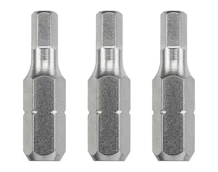 BIT INDUSTRY HEX 6X25 mm 3 kom