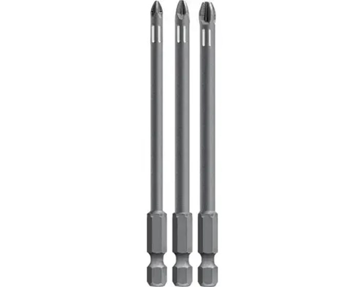 BIT SET TORZIJA 100 mm 3-DJ. PZ1, PZ2, PZ3