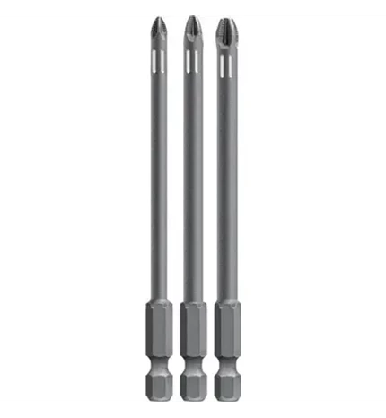BIT SET TORZIJA 100 mm 3-DJ. PZ1, PZ2, PZ3