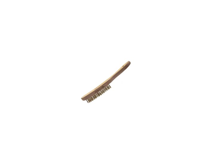 ČETKA SA DRVENOM DRŠKOM MESING 3 REDA 0,30mm