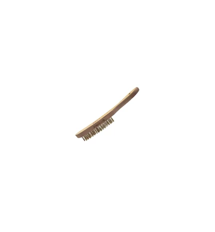 ČETKA SA DRVENOM DRŠKOM MESING 3 REDA 0,30mm