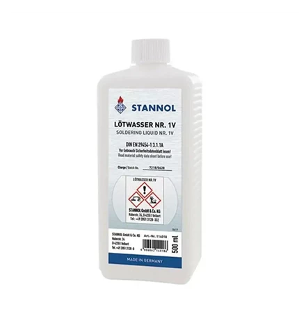 VODA ZA LEMLJENJE 500 ml PVC-BOCA STANNOL