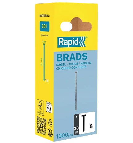 ČAVLI SPECIJALNI TYP 8 30 mm NARROW BLISTER 1000/1 RAPID