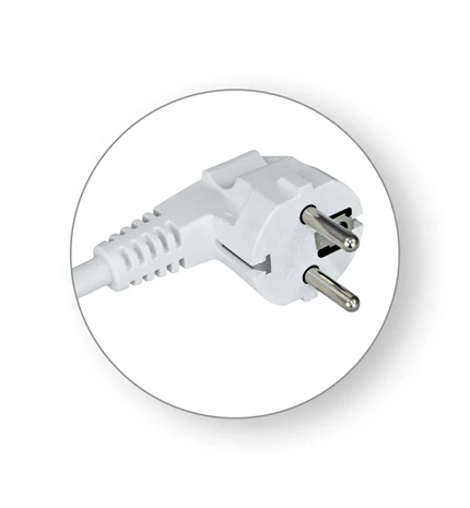 KABEL PRIKLJUČNI 2m, 3x1,5mm2, 16A, 250V,3500W, BIJELI