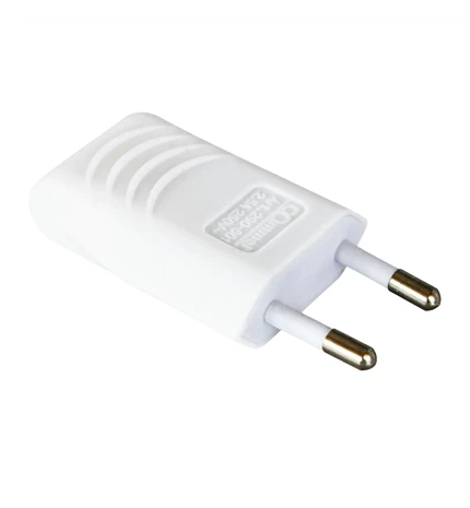 UTIKAČ EURO 2,5A,250V, BIJELI
