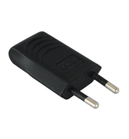 UTIKAČ EURO 2,5A,250V, CRNI