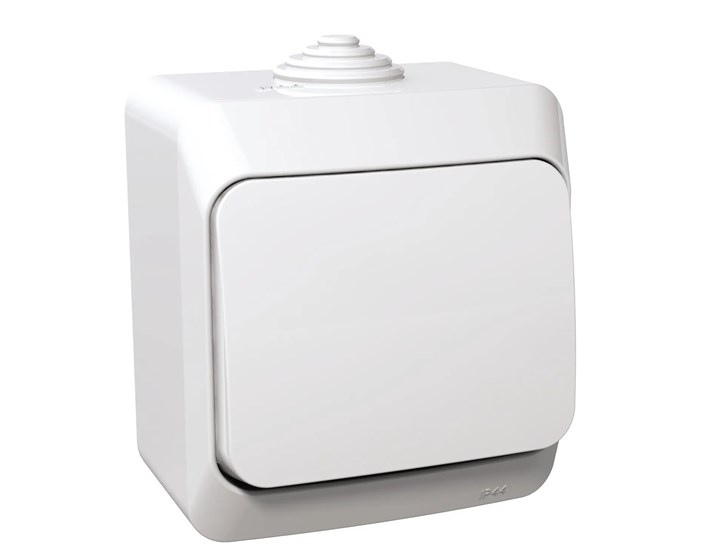 PREKIDAČ OG PVC KRIŽNA 16A IP44 BIJELA CEDAR