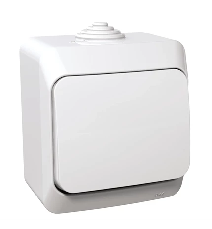 PREKIDAČ OG PVC OBIČNA 16A IP44 BIJELA CEDAR