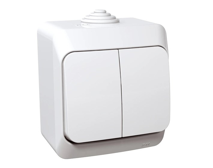 PREKIDAČ OG PVC SERIJSKA 16A IP44 BIJELA CEDAR