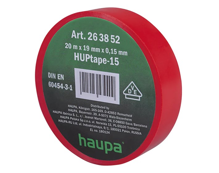VRPCA IZOLIR 20m X 19mm CRVENA (8/48)