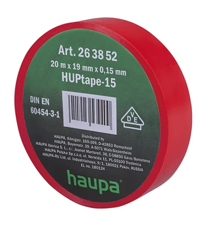 VRPCA IZOLIR 20m X 19mm CRVENA (8/48)