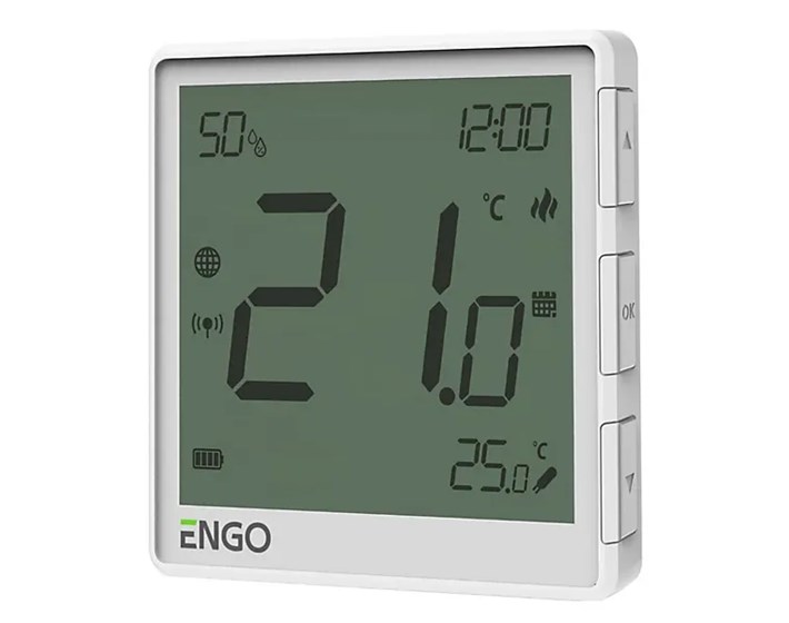 TERMOSTAT ENGO ONE ZigBee BATERIJA NADGRADNI BIJELI EONEBATW 932342633