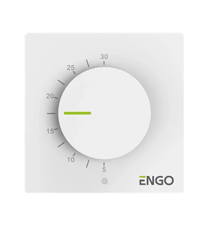 TERMOSTAT ENGO SIMPLE 230V, BIJELI ESIMPLE230W 932332985