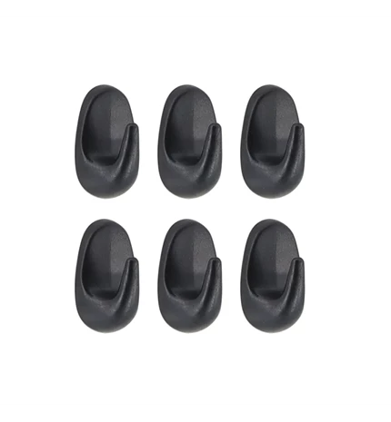 KUKICA PVC 6/1, 3M, CRNA, TENDANCE
