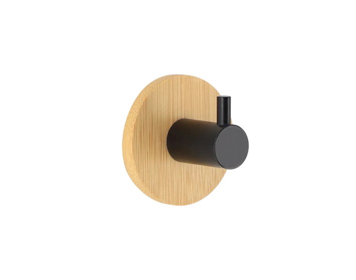KUKICA BAMBUS/METAL, 3M, CRNA, TENDANCE
