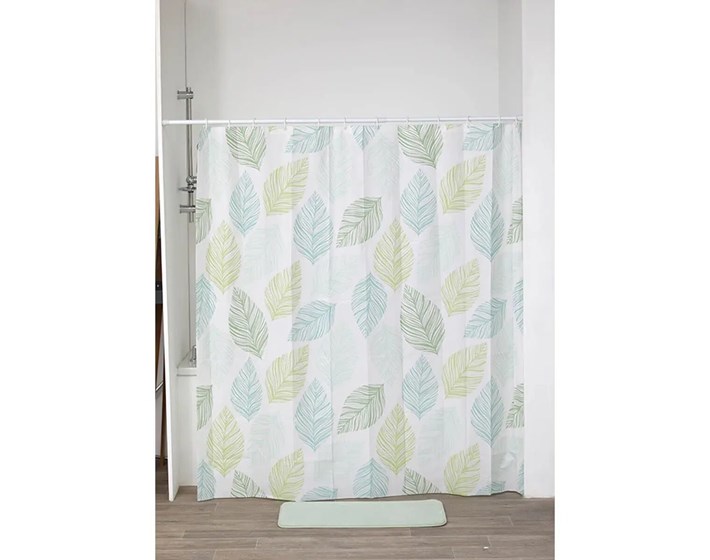 ZAVJESA ZA KADU 180X180CM + 12 BIJELIH KUKICA PEVA, GARDEN PARTY, TENDANCE