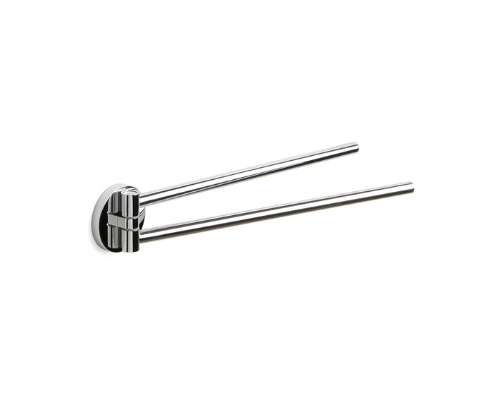 DRŽAČ RUČNIKA DVOSTRUKI ZIDNI POMIČNI 6x2,5x38cm INOX, MARTINS, TATAY