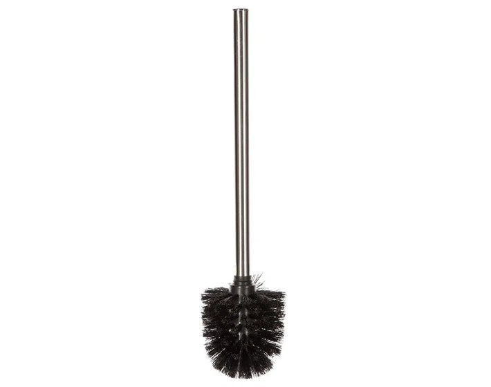 ČETKA WC REZERVNA, INOX, CRNA, FIVE