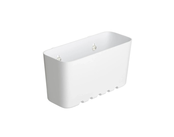 KOŠARA ZA ODLAGANJE ZIDNA 20x8,5x11cm PP, BIJELA STANDARD, TATAY