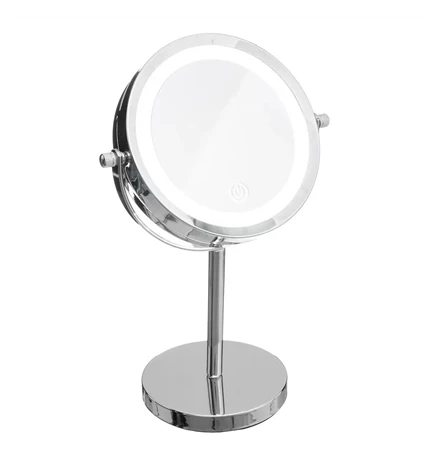OGLEDALO KOZMETIČKO SAMOSTOJEĆE LED 19X3.4X29.5CM  BIJELA, FIVE