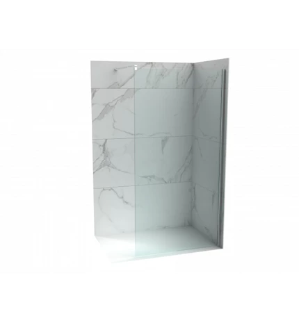 STIJENA TUŠ WALK IN PROJECT 100X200 KROM PROZIRNO STAKLO 8mm